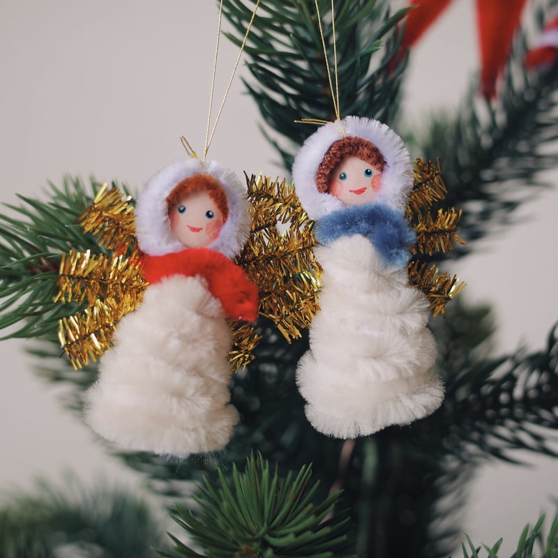 天使のオーナメントセット | Retro Santa Club