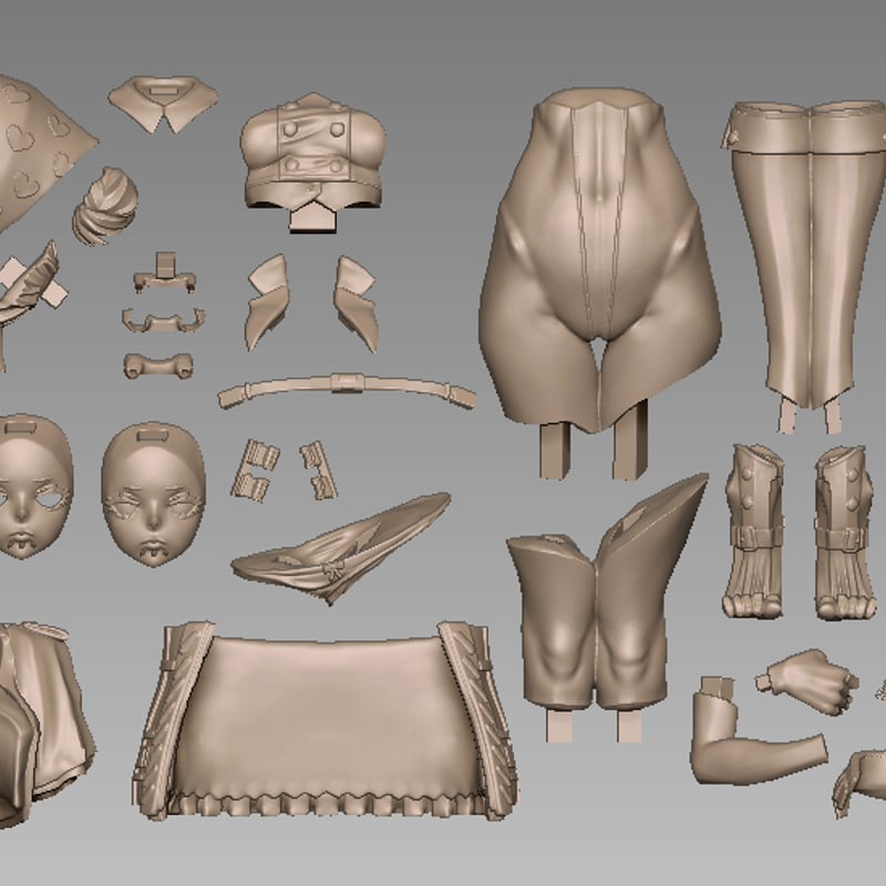 Housemaid-DEER (未塗装未組み立てガレージキット) | 産婦人科M/SHOP