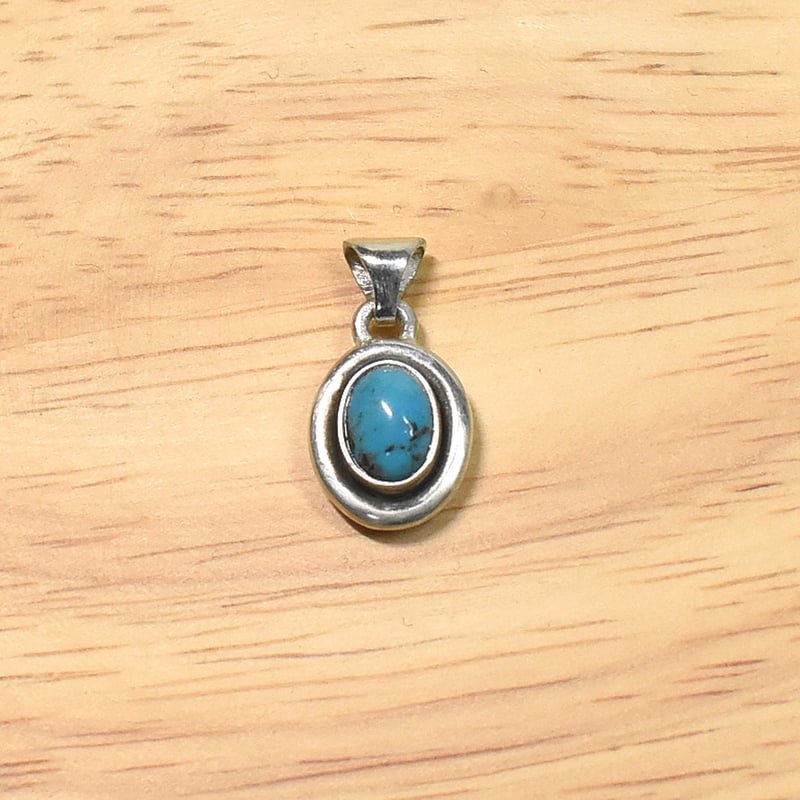 天然石ターコイズ シルバー ペンダントトップ No-06 | シルバー