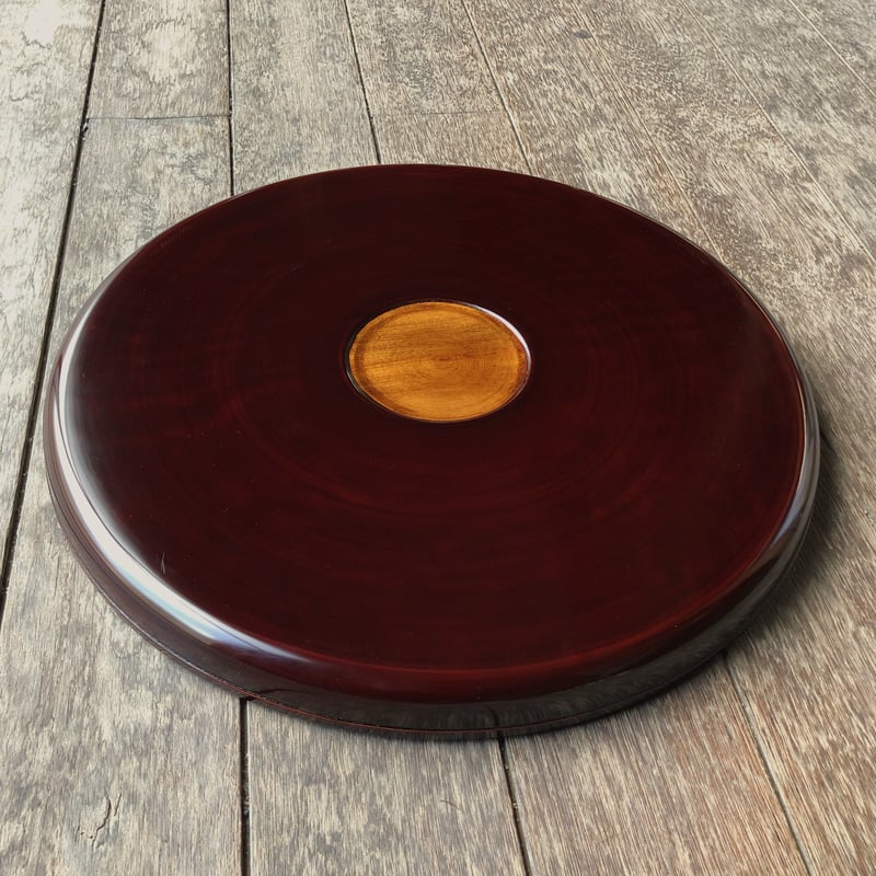 展示品/廃盤/限定3】丸盆 後藤塗 42cm | Shop 87.5