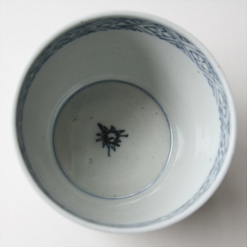 S-07 古伊万里 染付 宝珠雲龍文 蕎麦猪口 | imarimaru