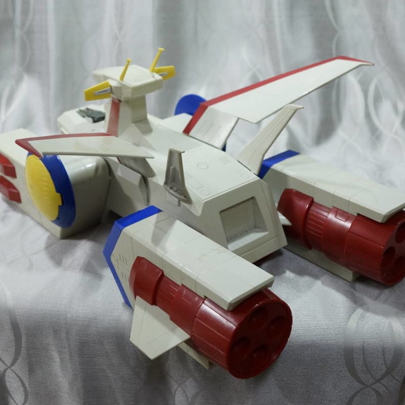 ジャンク扱い]BANDAI 1/400 ガンダムコレクション ホワイトベース 組立