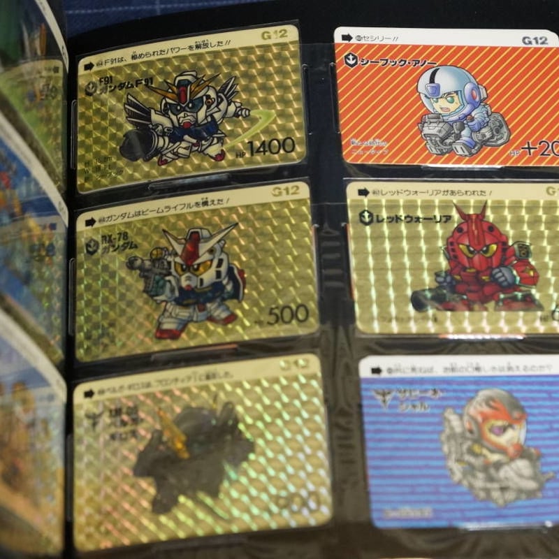 SDガンダム本弾カードダス Part1-13フルコンプ+アルバム4冊セット キラ
