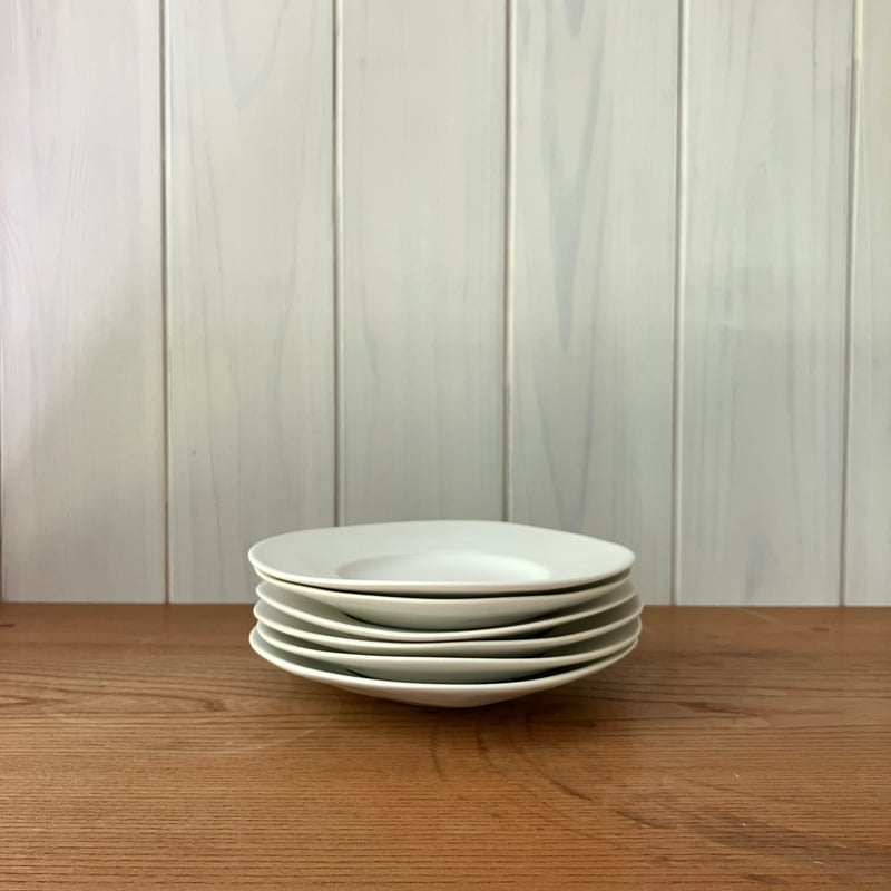 安藤雅信】オランダ皿 MS（白マット釉） | ギャルリ百草 online store