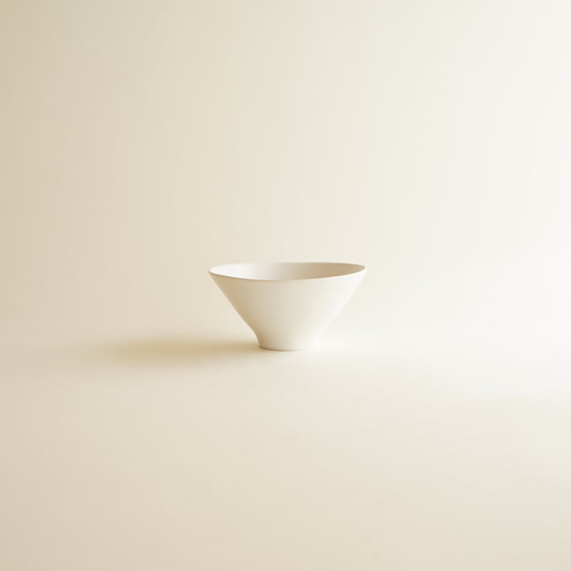 安藤雅信】飯碗 S（白マット釉） | ギャルリ百草 online store