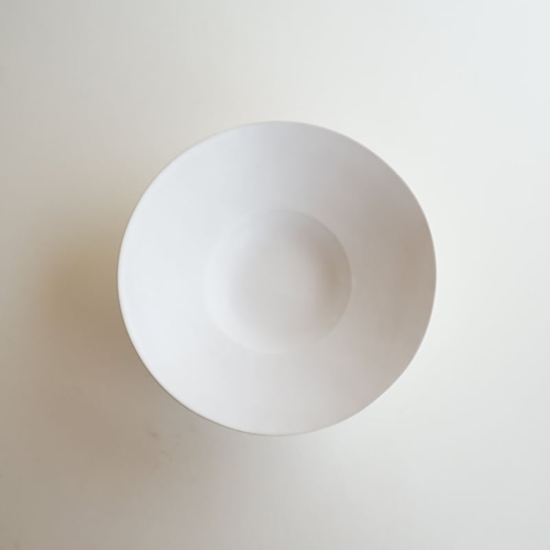 安藤雅信】 リムイタリア皿 M（白マット釉） | ギャルリ百草 online store