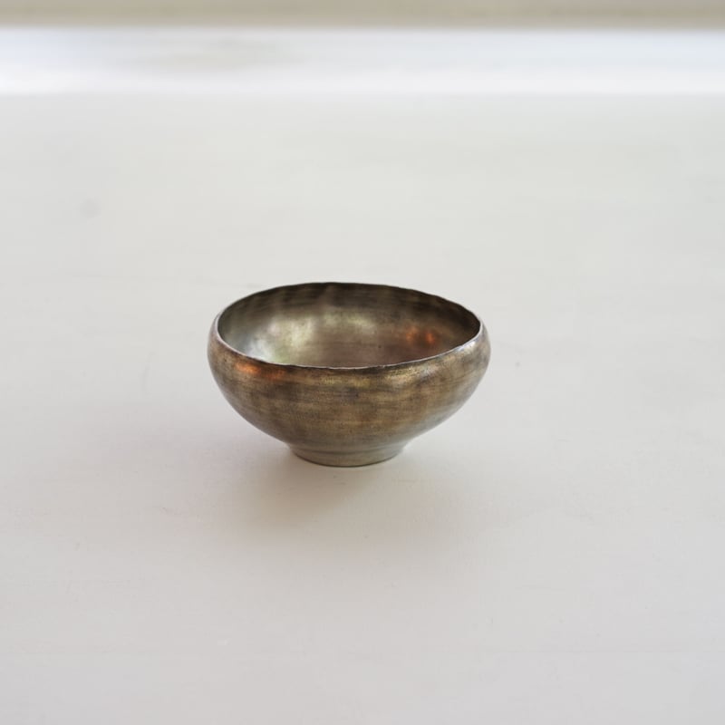 安藤雅信】銀彩鎌倉鉢 S | ギャルリ百草 online store