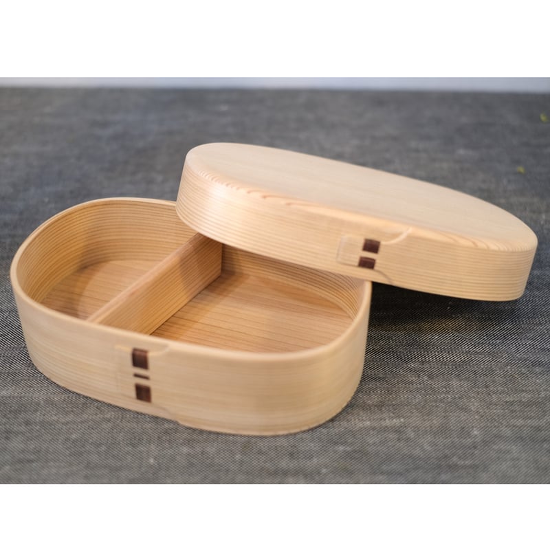 柴田慶信商店の白木小判弁当箱（中） | mother duck ONLINE STORE