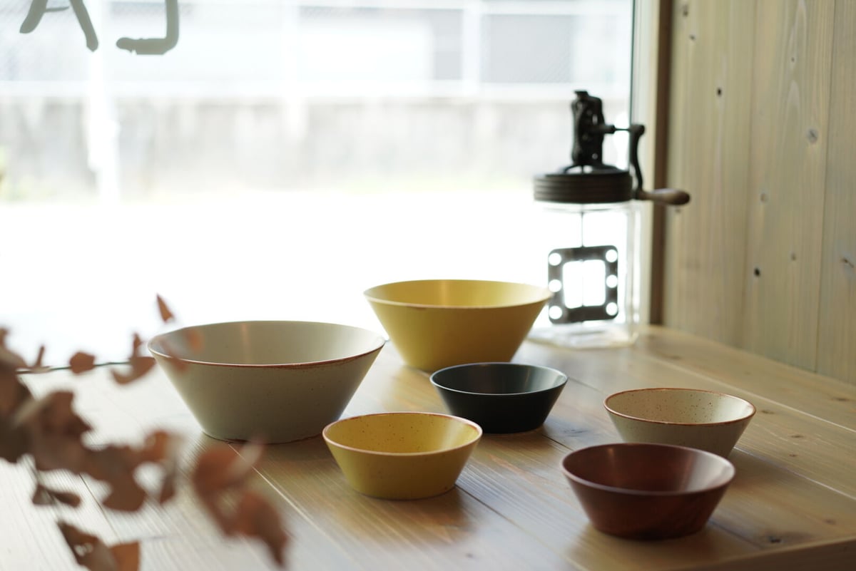 サラダボウル L L アルチザナ | ZOE L'Atelier de Poterie