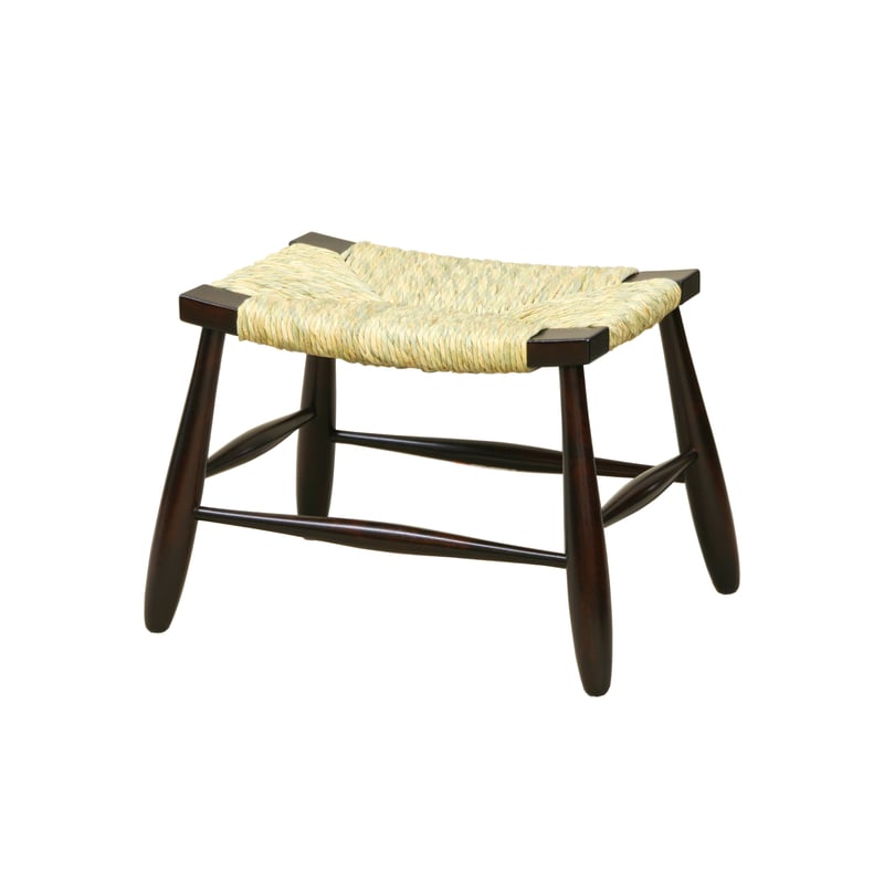 松本民芸家具 518型ラッシスツール Rush-seated stool N.518 | 花森