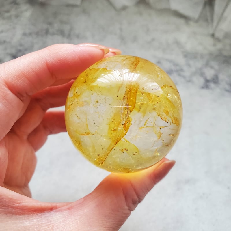 シトリン スフィア 黄水晶 | Kilig crystal