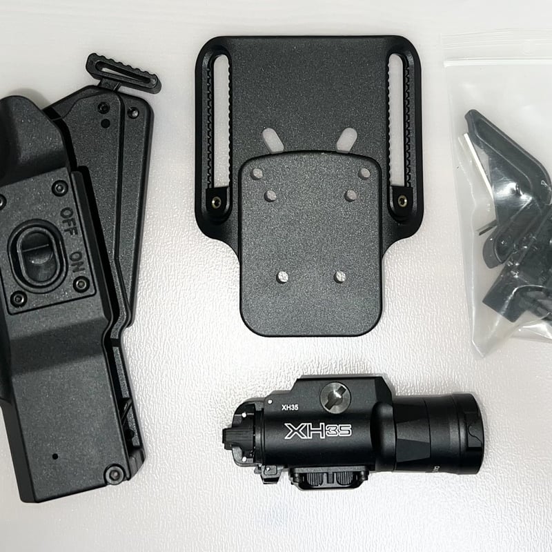 レプリカ SFタイプ MasterFireホルスター＆XH35ライト セット | GunSho