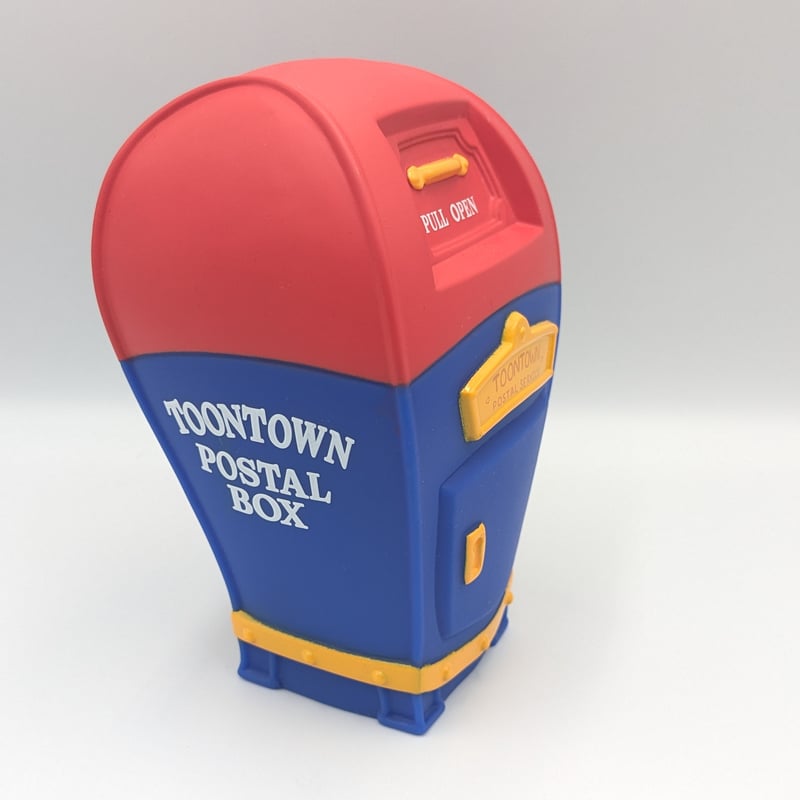 ディズニー TOONTOWN トゥーンタウン ポスト 貯金箱 | よしつねの秘密基地
