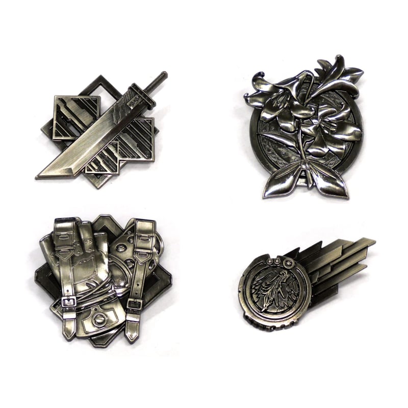 ファイナルファンタジーVII リメイク 発売記念くじ D賞 ピンバッジ