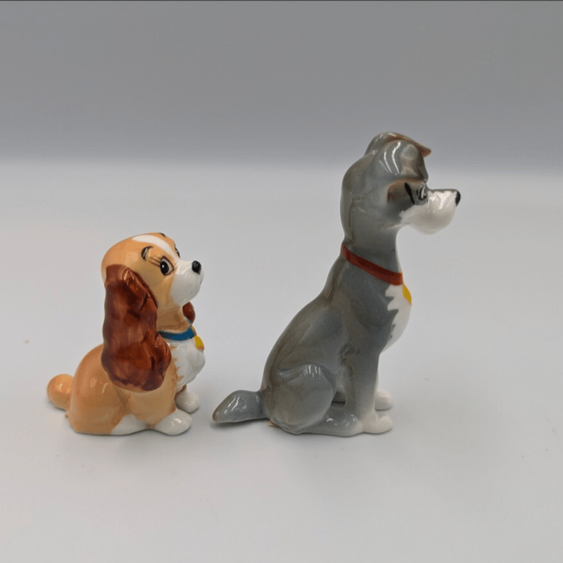 ディズニー わんわん物語 レディ&トランプ ペア置物 | よしつねの秘密基地