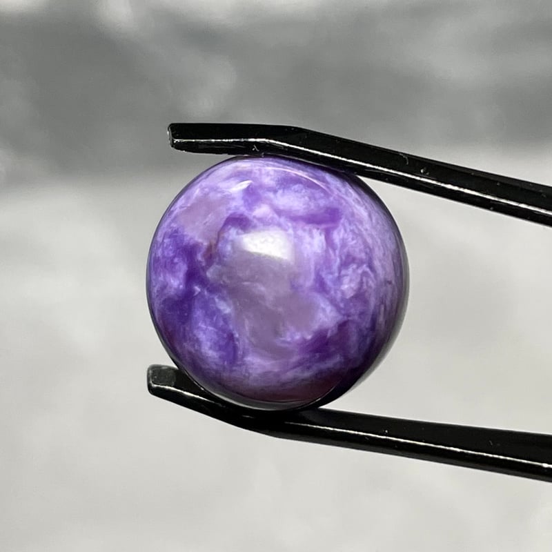 希少石☆高品質【チャロアイト】スフィア○丸玉◇天然石