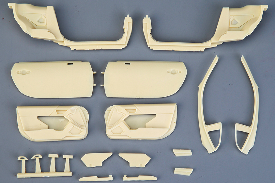 1/24 car model Toyota GR86 Openable Door Detail-up Parts-Hobby Design