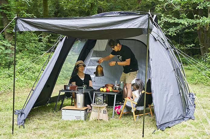 ムラコの新作「大型2ルームテント」が堂々発売！早速ファミリー