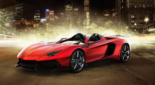 Lamborghini Aventador J at the 2012 Geneva International Motor