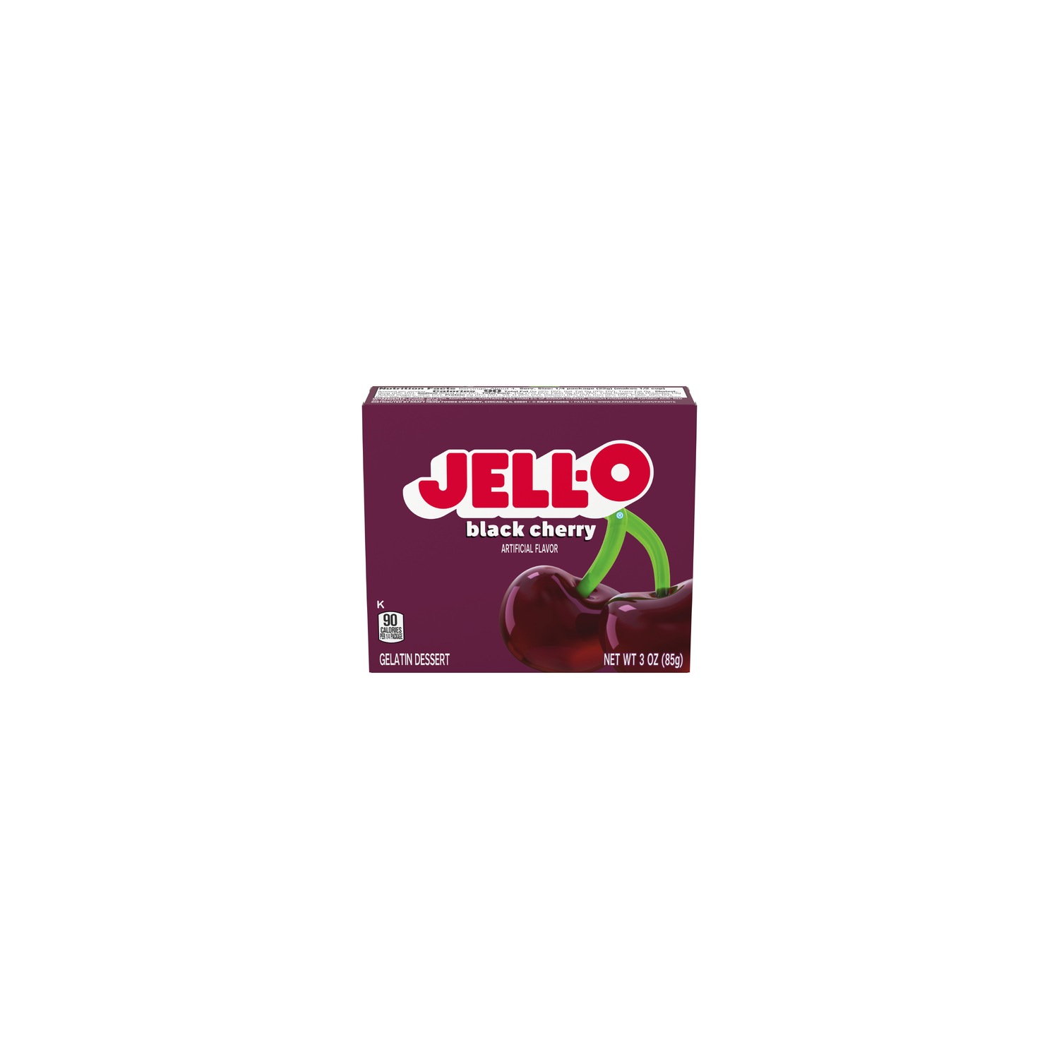 Jell-O Black Cherry Gelatin Dessert - 3 Ounce - 1 Count - Brookshire's