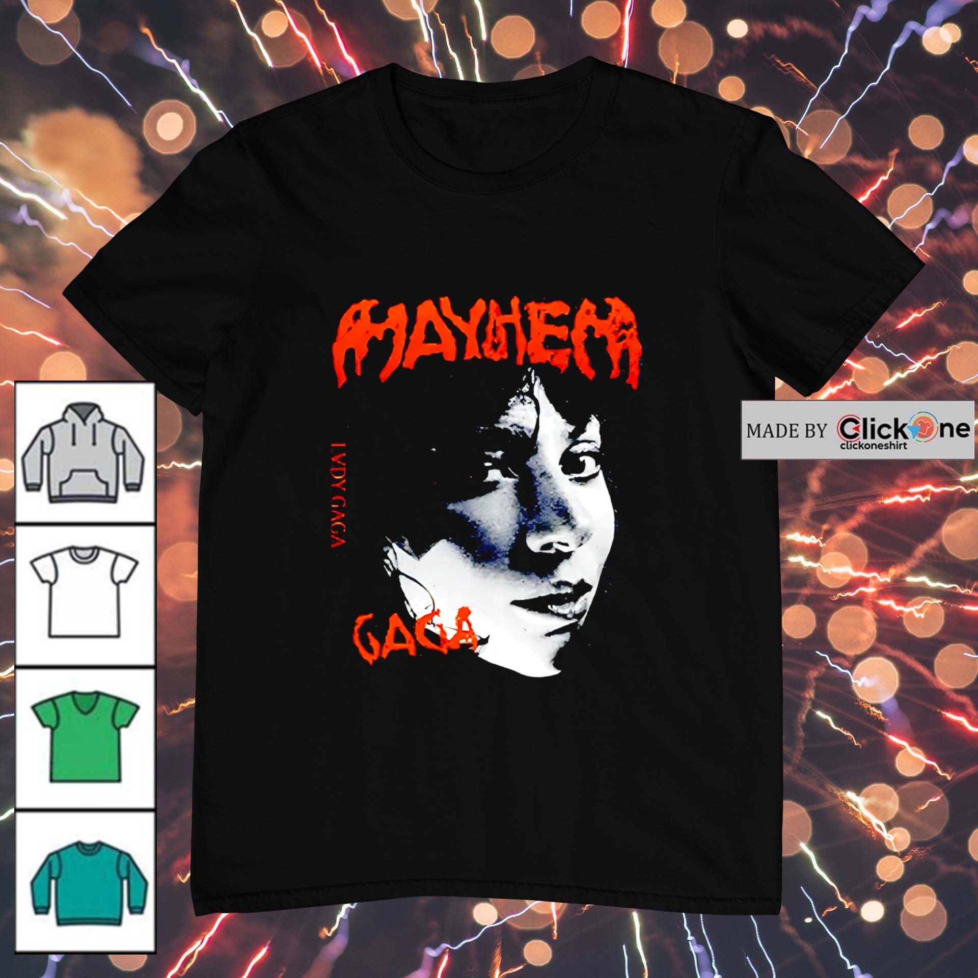Lady Gaga Mayhem Tour 2025 T-shirt, hoodie, sweater, longsleeve