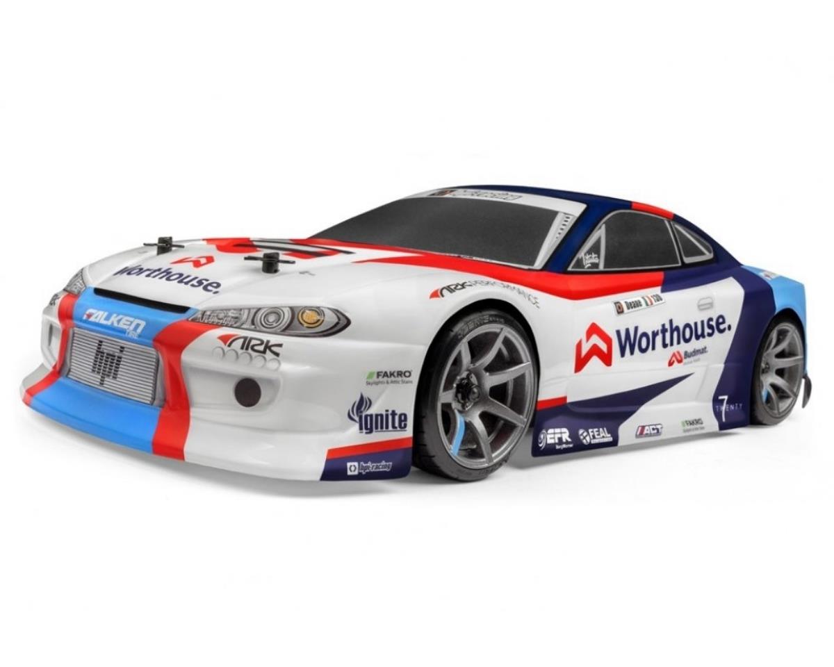 HPI Sport 3 James Deane Nissan S15 1/10 4WD Electric Drift Car