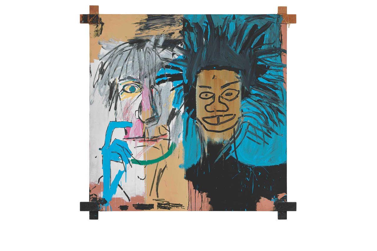 Jean-Michel Basquiat and Andy Warhol Collaboration on View at the