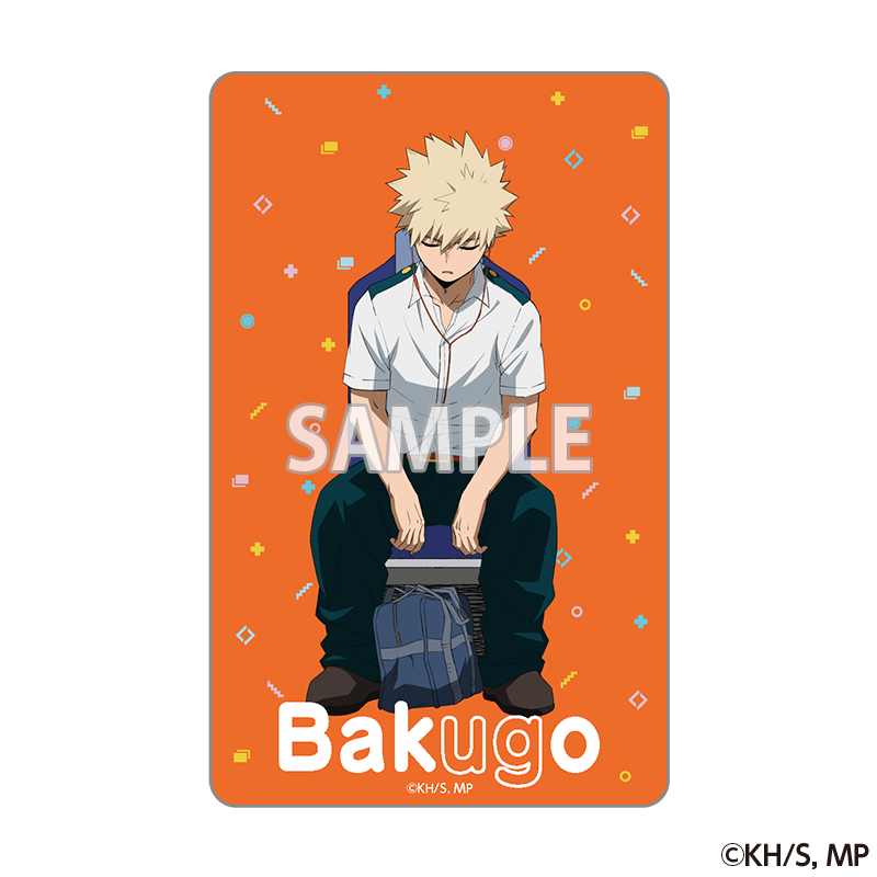 僕のヒーローアカデミア ICカードステッカー HEROES NAP (爆豪勝己