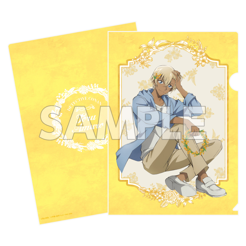 名探偵コナン ちょいデカホロ缶バッジ 花冠-flow in the wind-（灰原