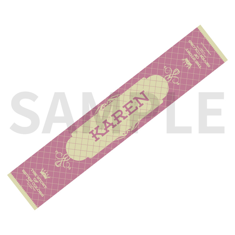 FRUITS ZIPPER OSHI API タオル - JAPAN TOUR 2024 edition-(全7種