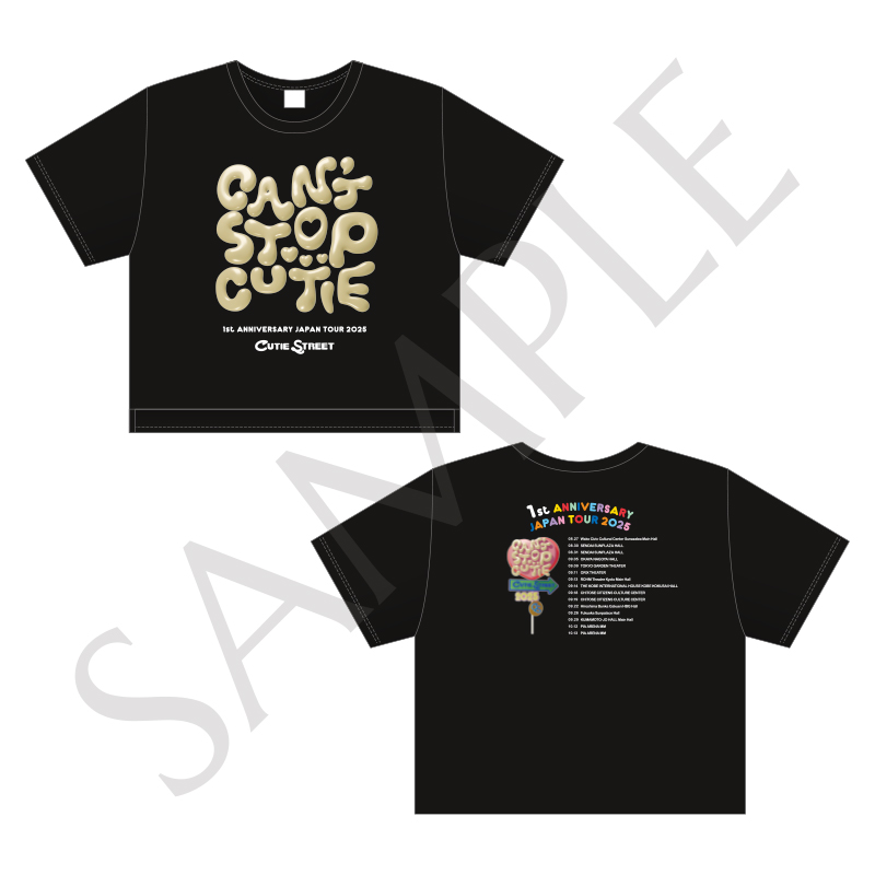 CUTIE STREET JAPAN TOUR 2025 Tシャツ/レディース【ASOBIMALL(アソビ