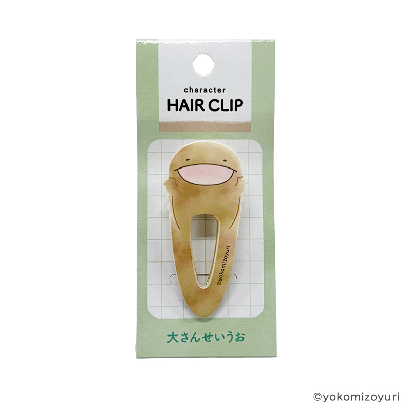 アクリルヘアクリップ（ラッコとカワウソ）【なんでもいきもの屋】