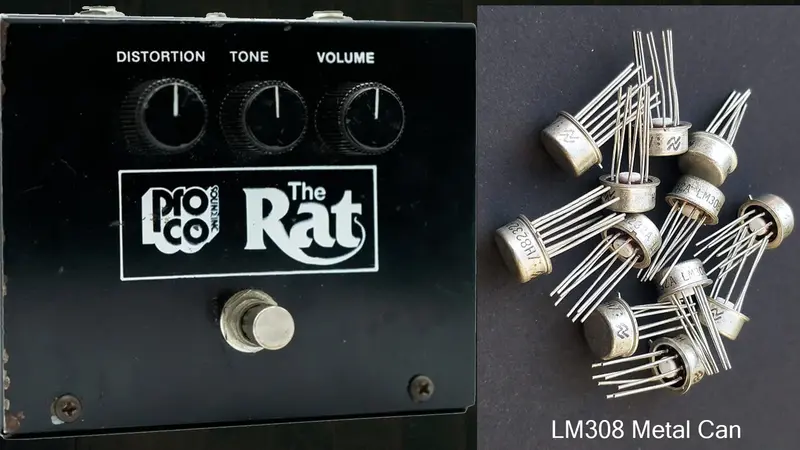 LM308 Chip: The Silicon Heart of the ProCo RAT | Equipboard