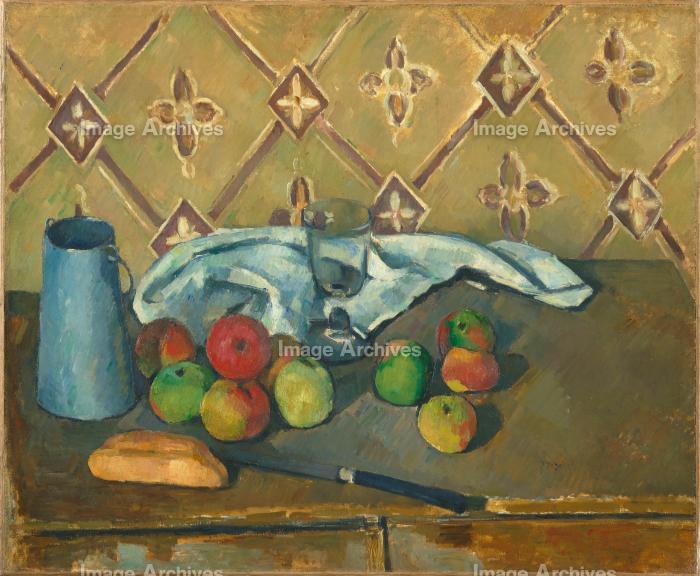 作品詳細 | ミルクポットと果物のある静物 | イメージアーカイブ - DNP