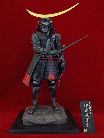 造形作品「伊達政宗武将像」限定販売 全て手作業で、価格は20万円