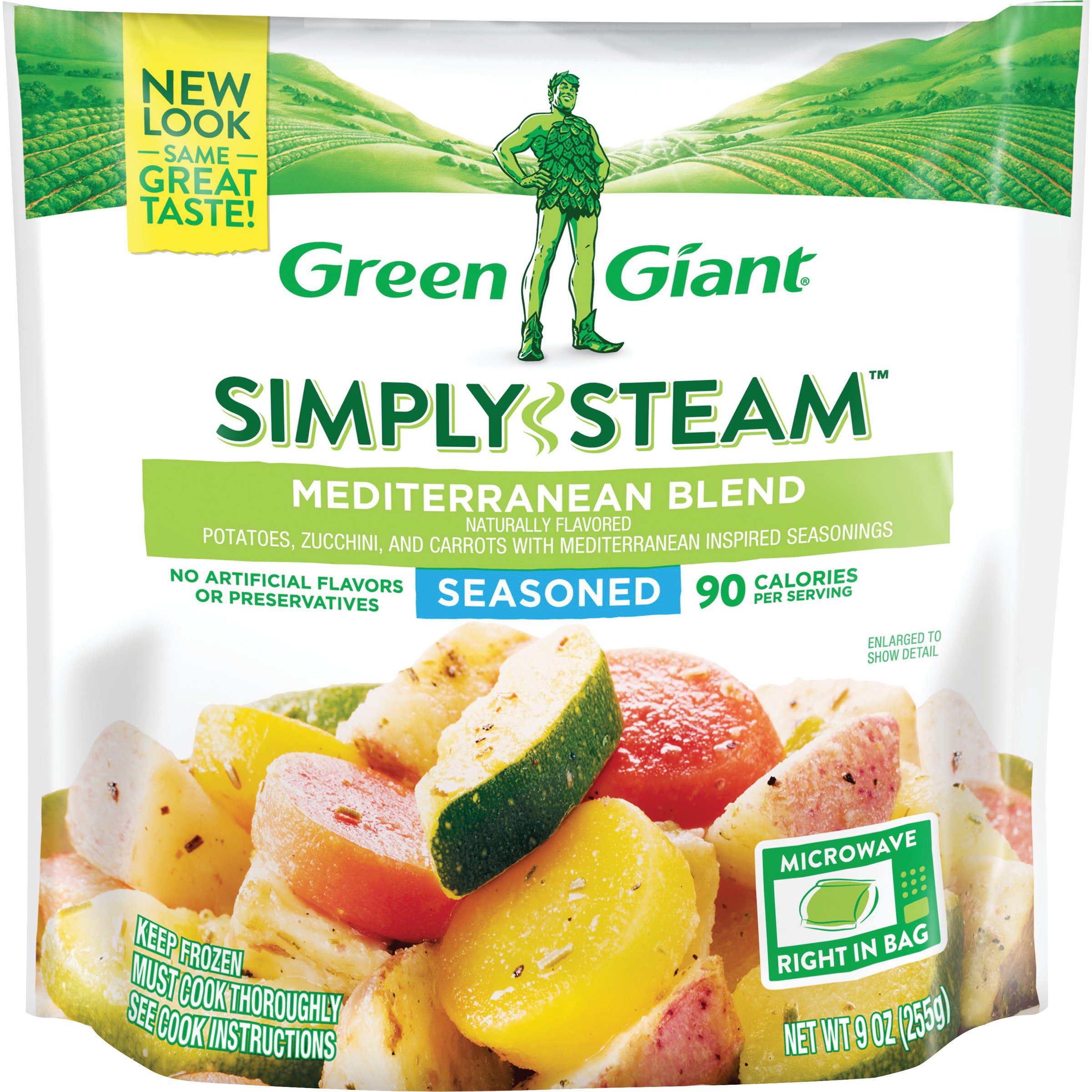 Green Giant Simply Steam Seasoned Mediterranean Blend - Shop Mixed