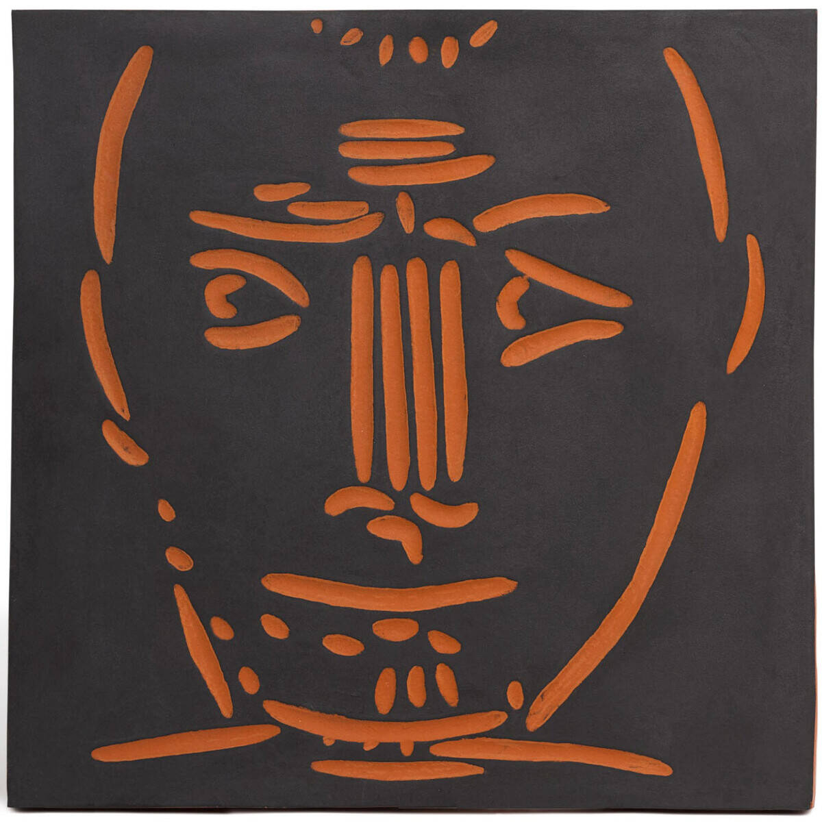 Pablo Picasso, Visage d'homme (Man's Head), 1968-1969 A.R. 570