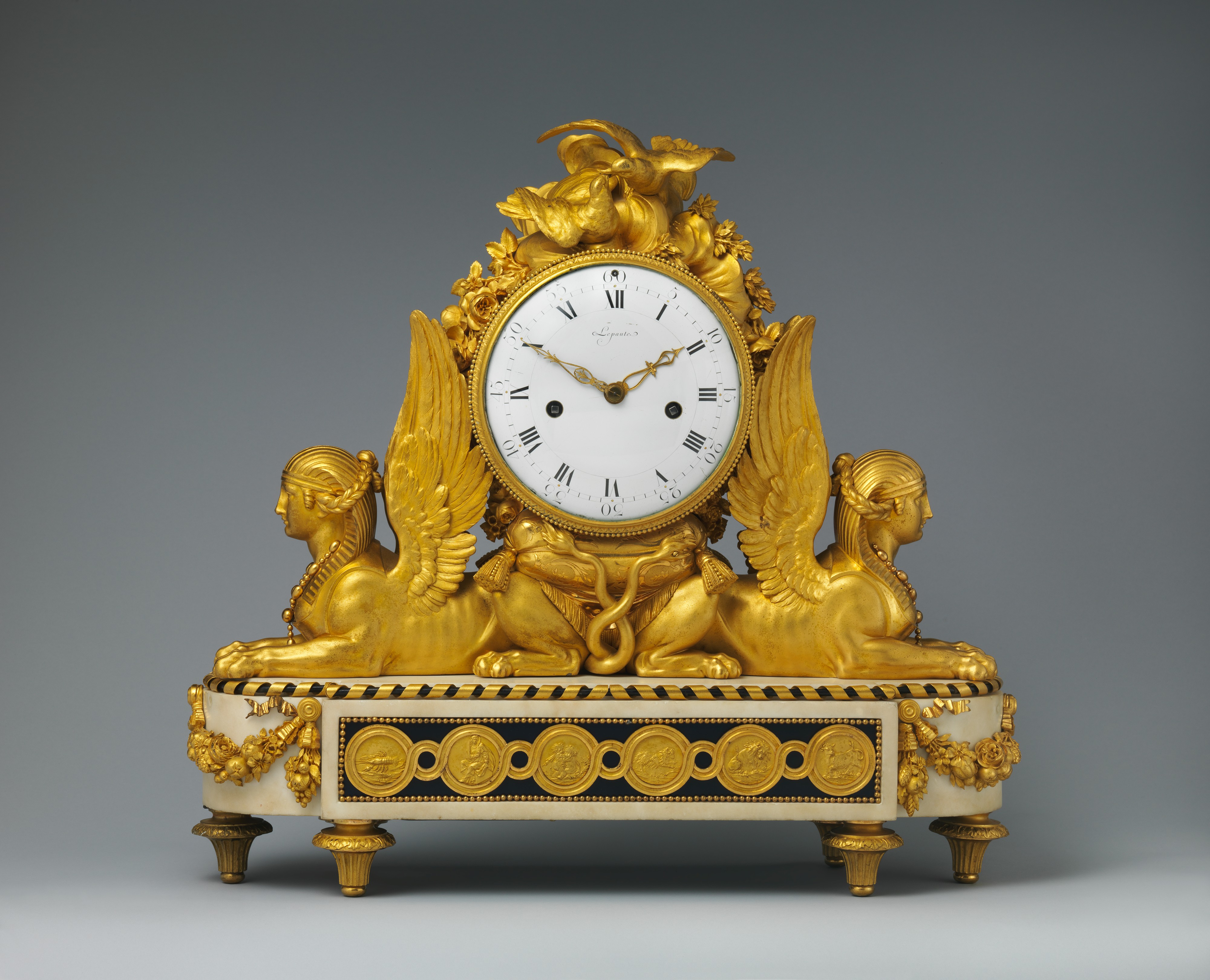 Designed by François Joseph Belanger - Mantel clock (pendule de