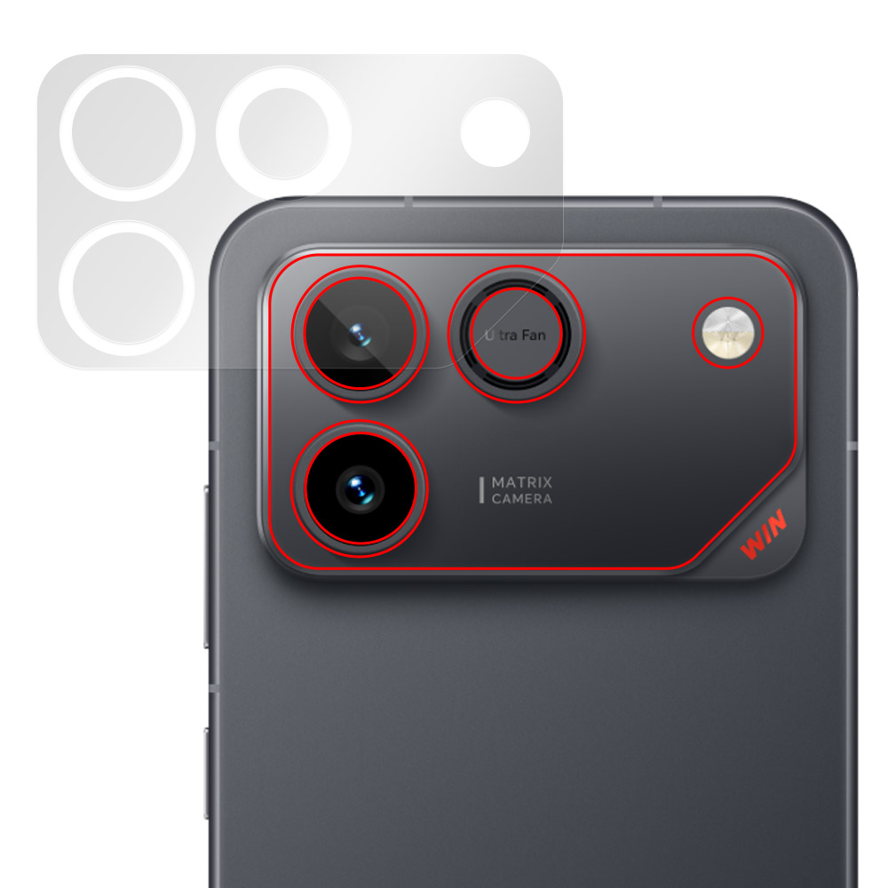 Honor Win RT 用 保護フィルム | 高硬度9H高光沢タイプ | 【保護