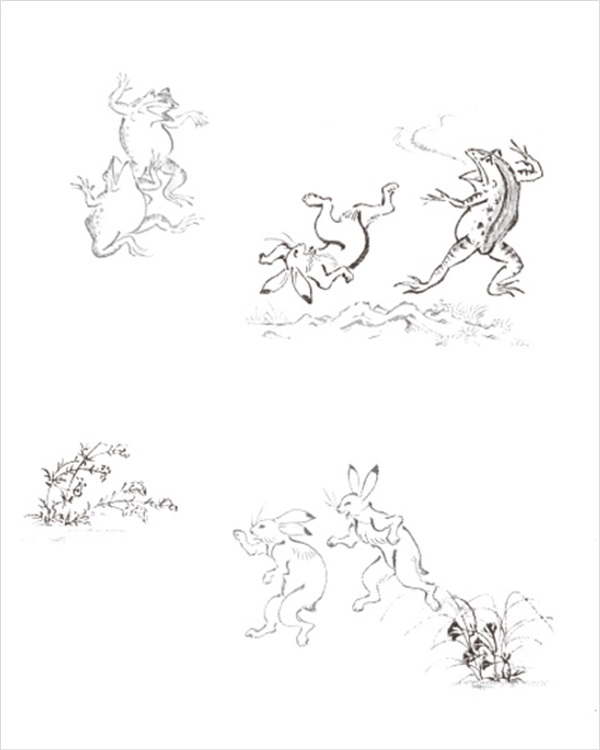 懐紙 鳥獣戯画｜食卓の道具｜中川政七商店 公式サイト