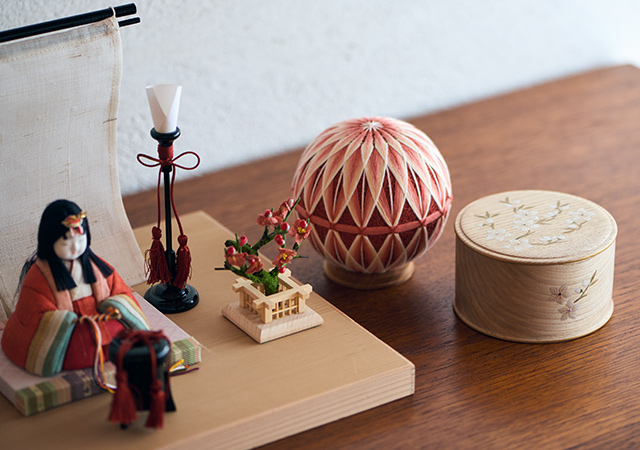 讃岐かがり手まり 六面つなぎ菊【順次発送予定】｜家を装う｜中川政七