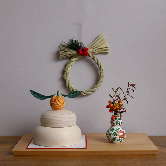 えびねこ屋 正月飾り 米ざる えびねこ屋 正月飾り 米ざる えびねこ