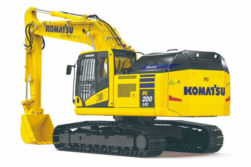コマツが日欧で投入する20トン電動ショベルレンタル機の性能｜ニュー
