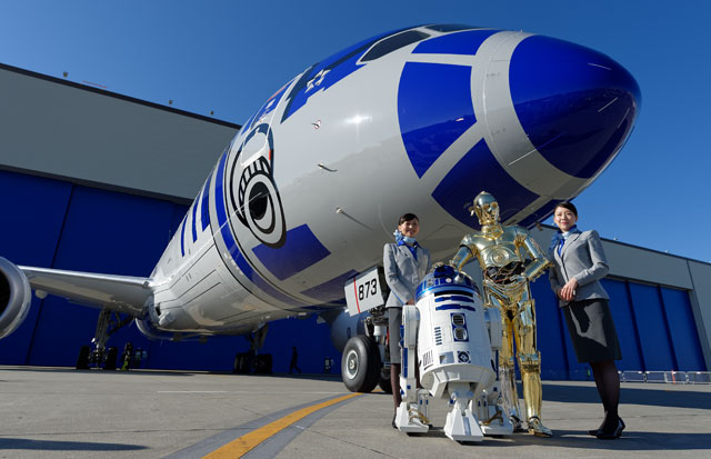 ANAの「スター・ウォーズ塗装機」が完成！シアトルでお披露目｜ニュー