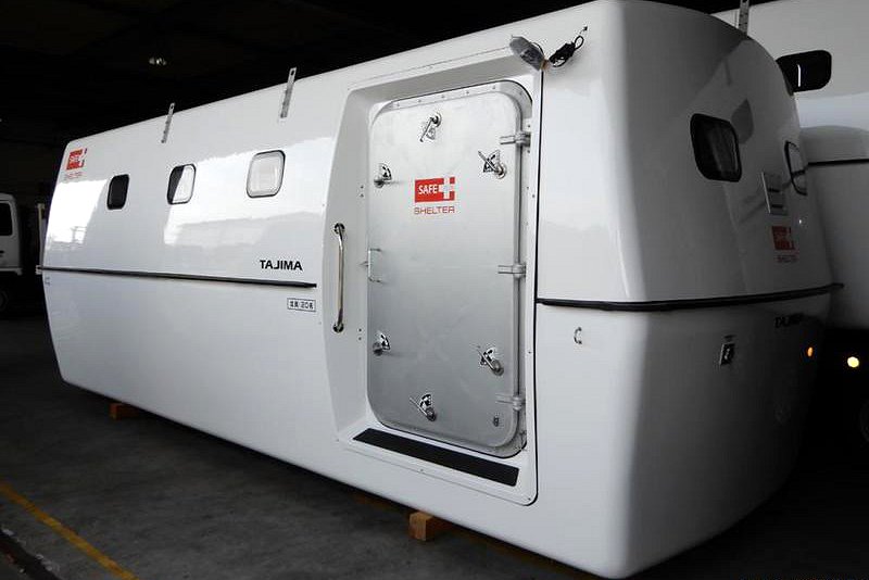 レーシングカーの知見活用、導入広がる異色の「津波避難シェルター