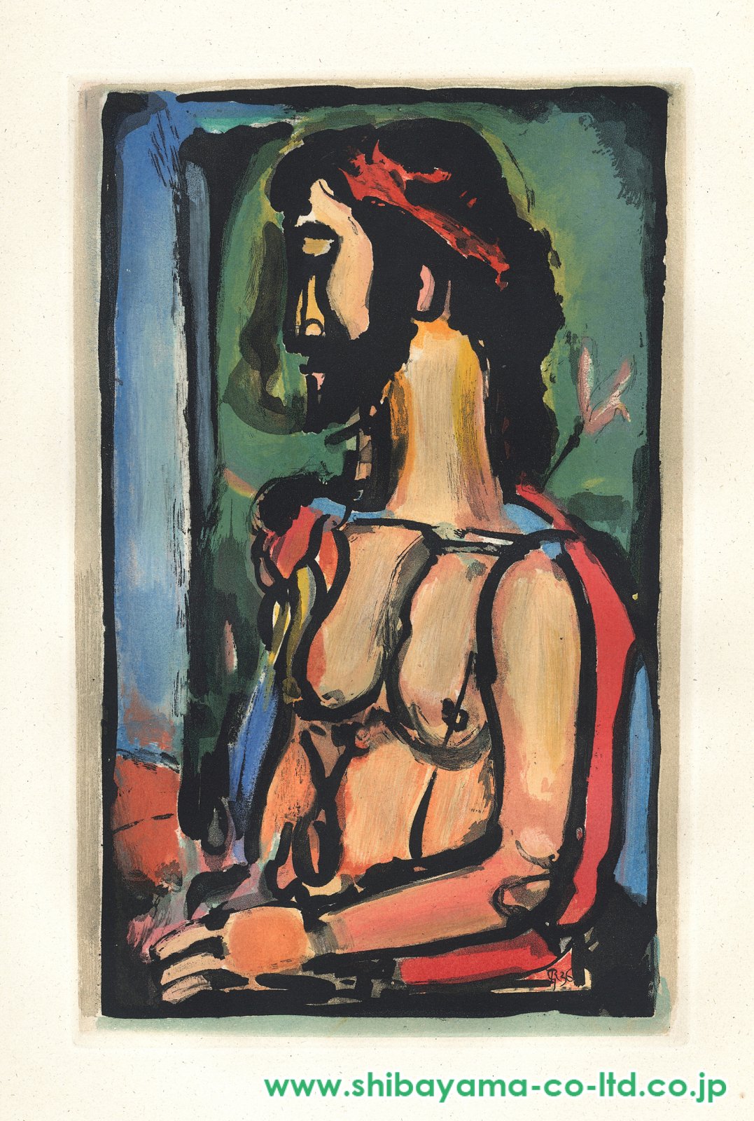 ジョルジュ・ルオー「「受難」 Passionより『この人を見よ