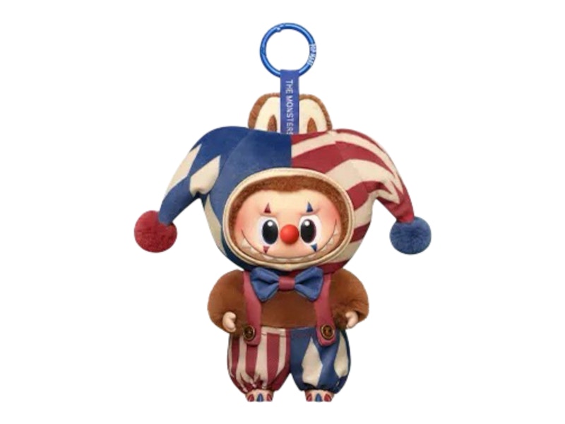 Pop Mart WHY SO SERIOUS Series Labubu Juggling Clown Vinyl Plush