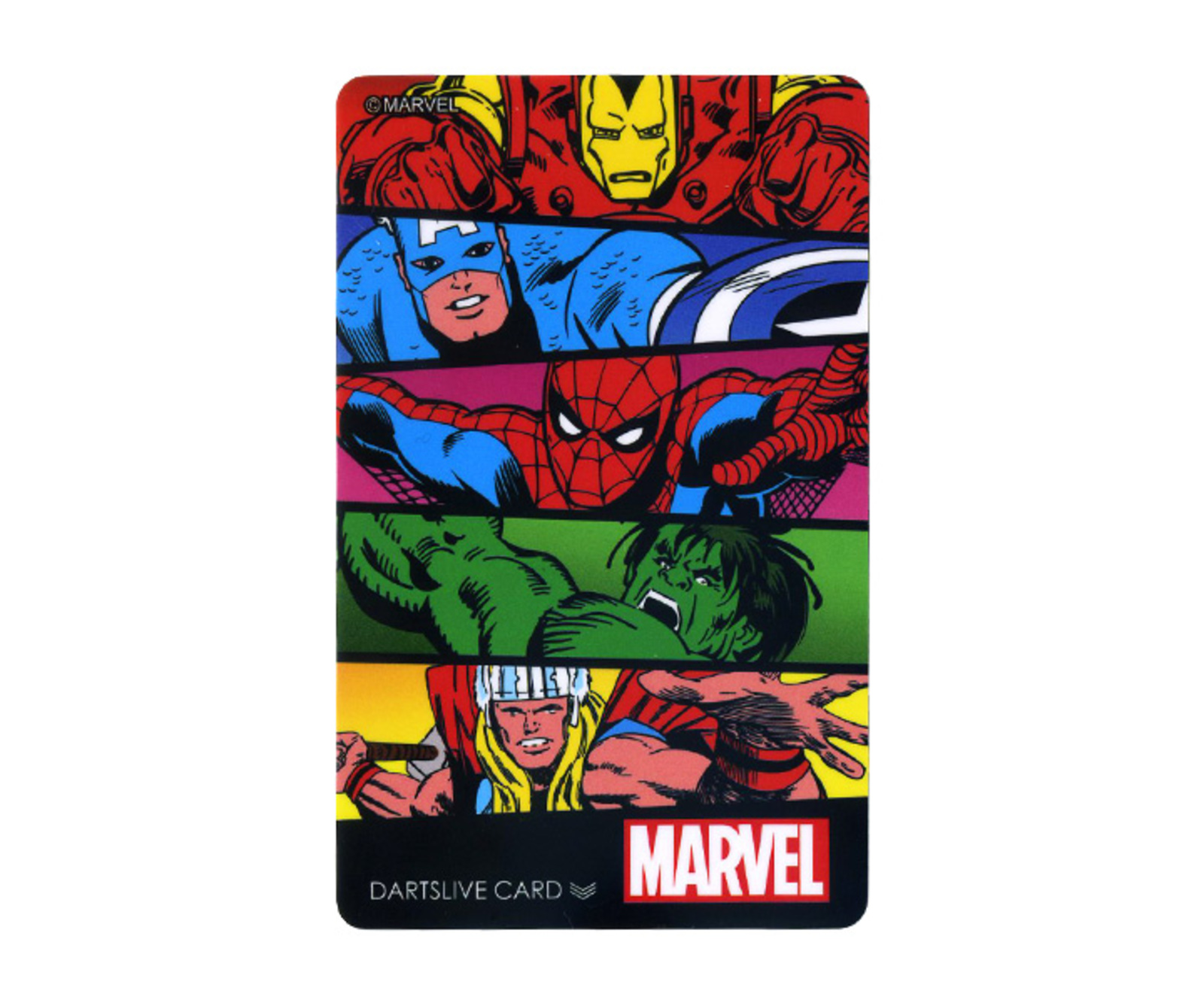 ダーツゲームカード【ダーツライブ】NO.1637 マーベルヒーロー3rd