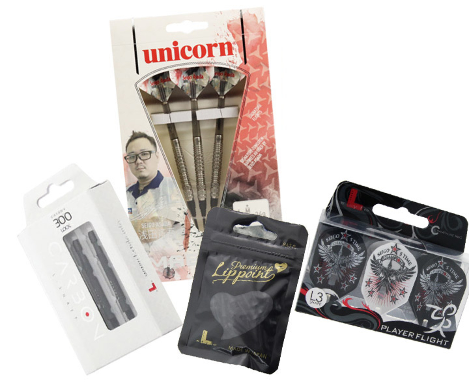 ダーツセット】浅田斉吾選手最新セッティングダーツセット｜ダーツ用品