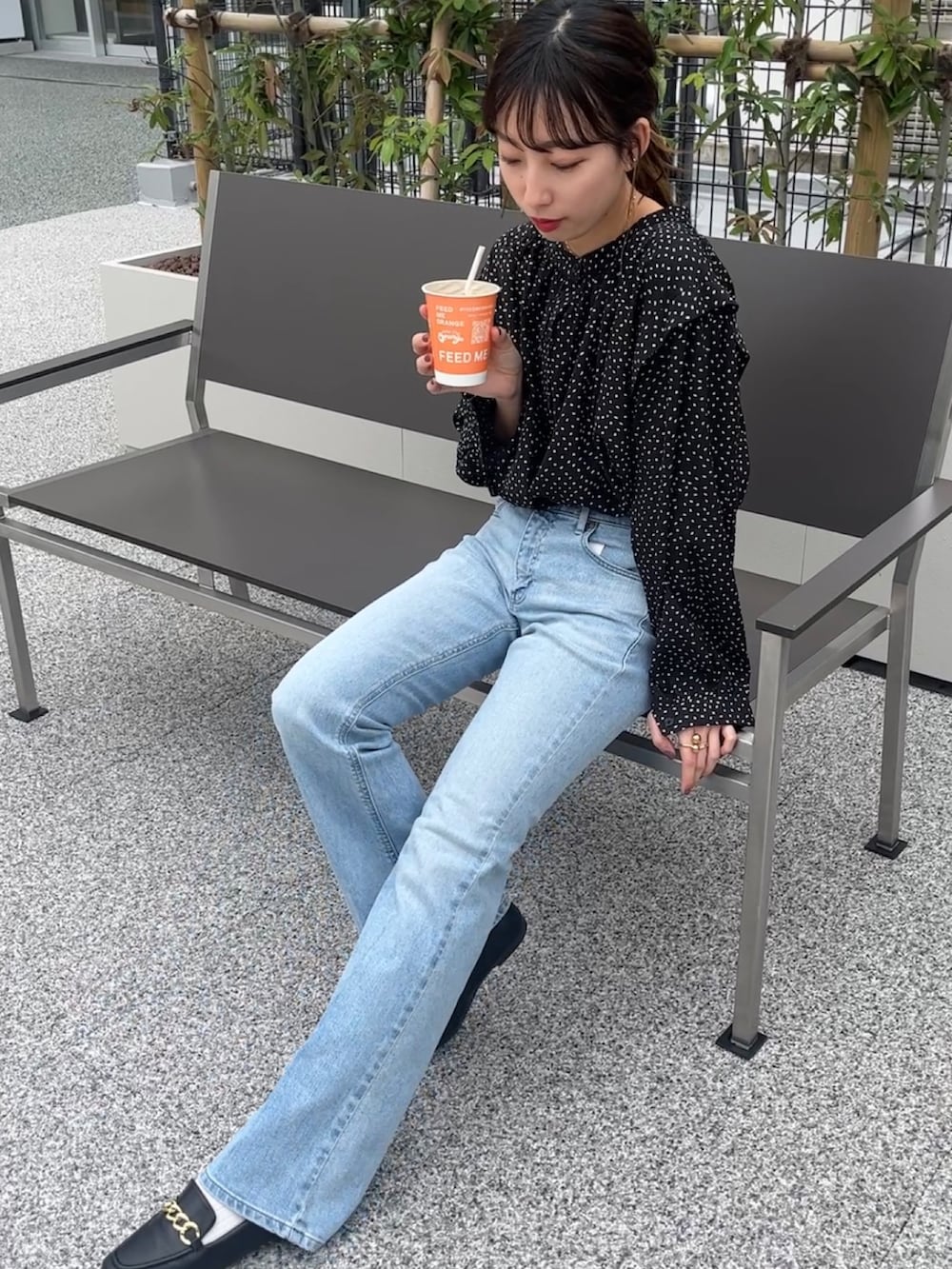 moeri｜SOMETHINGのデニムパンツを使ったコーディネート - WEAR